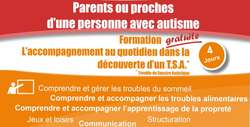 2 Formations gratuites à destination des parents ou proches d'une personne avec autisme 